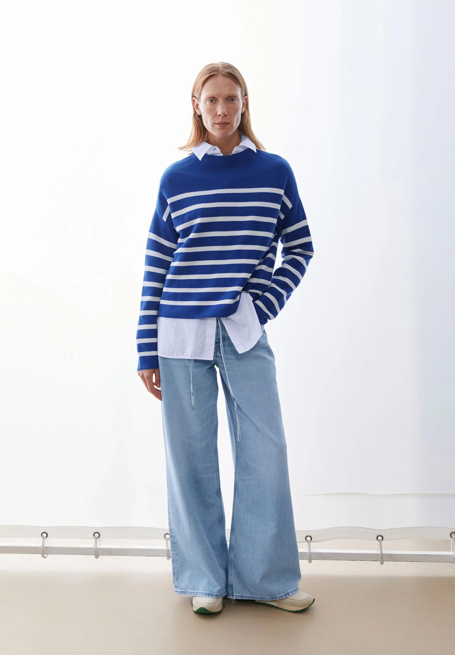 Merinaa Stripes Knit Sweater - Image 5