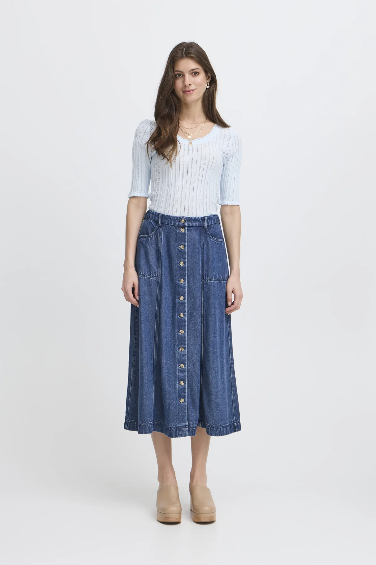 Risle Denim Skirt - Image 4