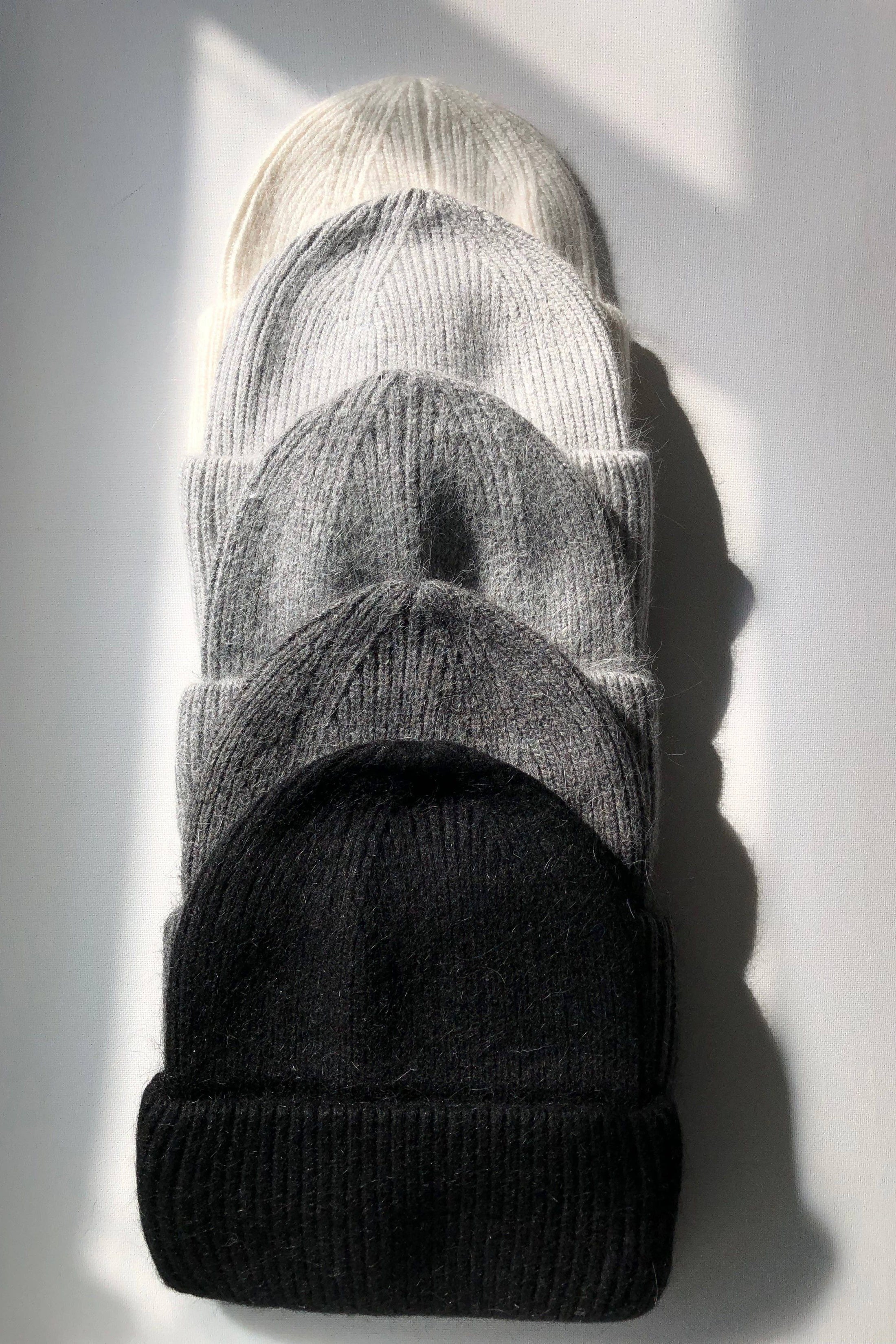 Royal Angora Beanie – Black - Image 4