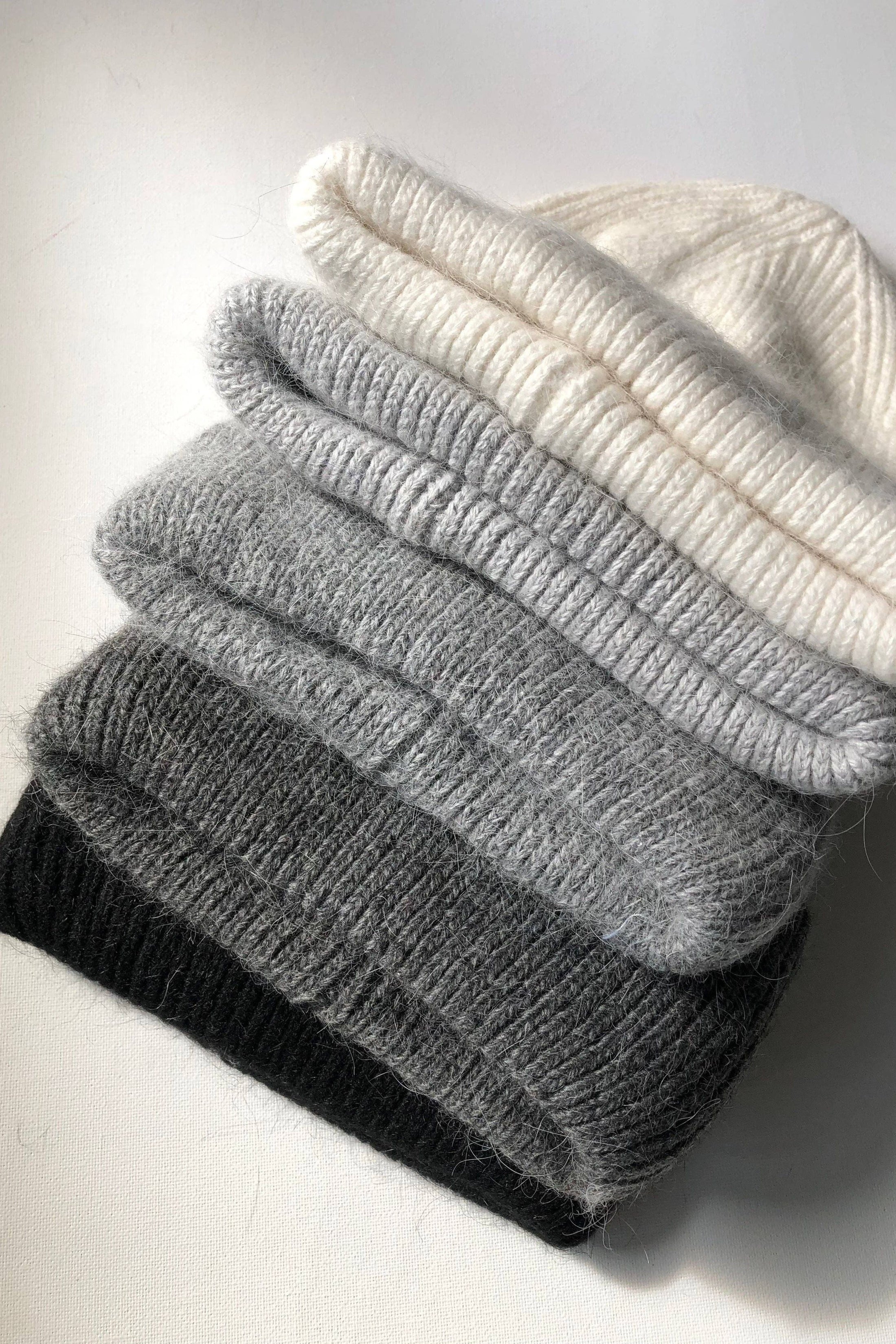 Royal Angora Beanie – Black - Image 5