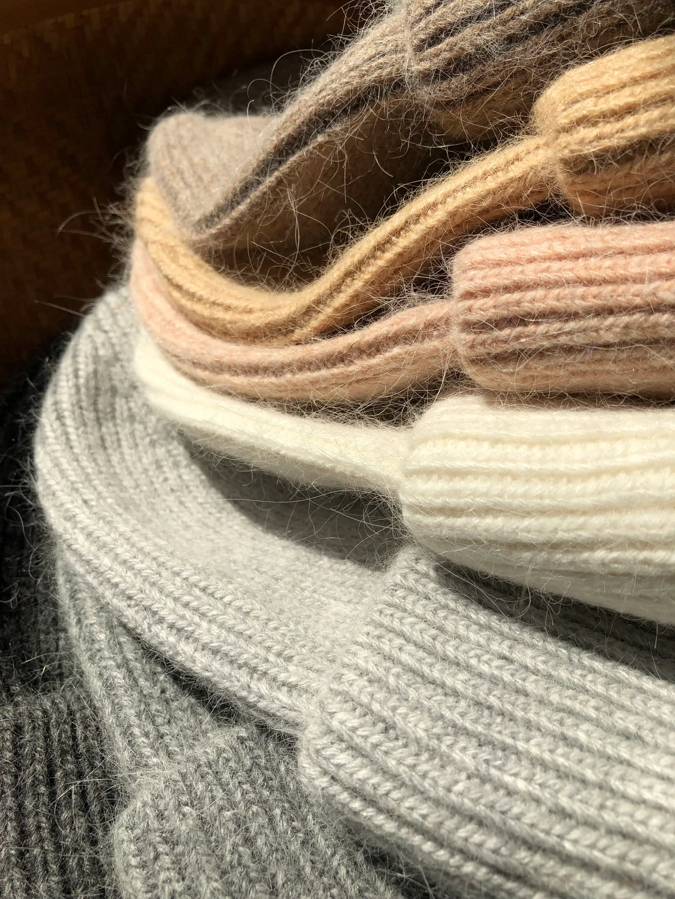 Royal Angora Beanie – Mushroom - Image 3