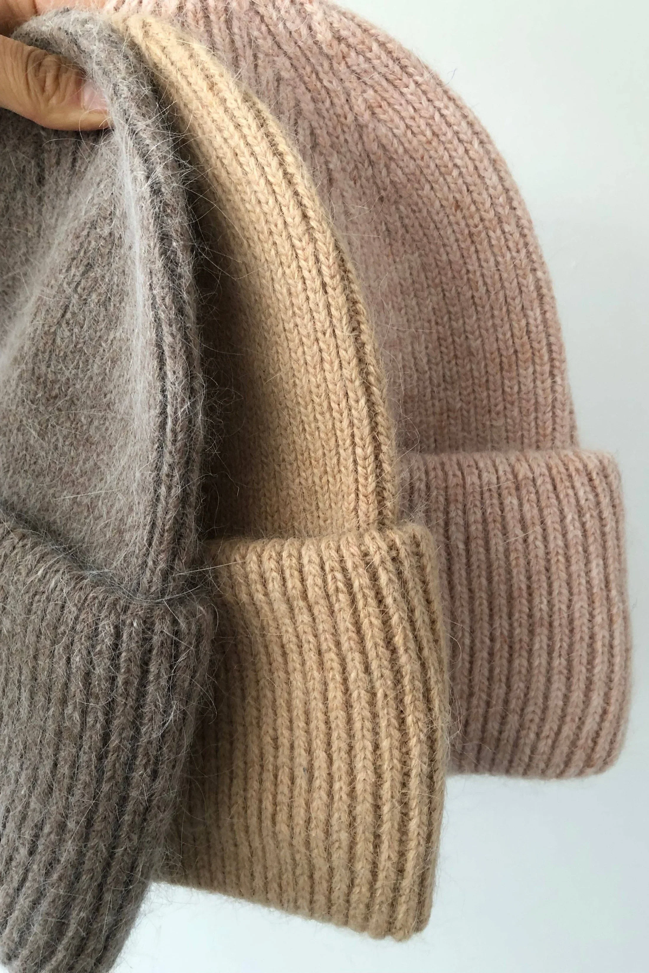 Royal Angora Beanie – Mushroom - Image 5