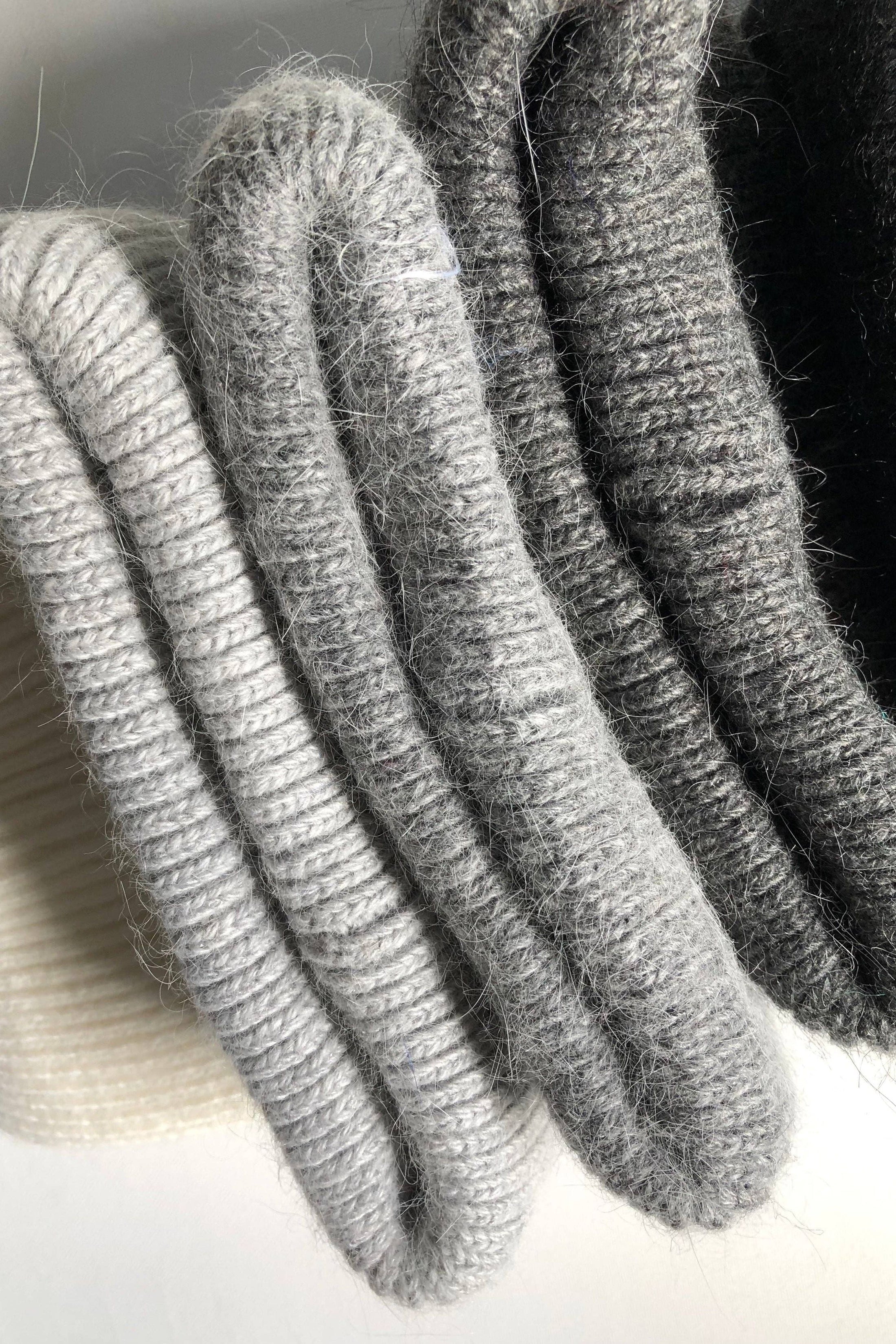 Royal Angora Beanie – White - Image 6