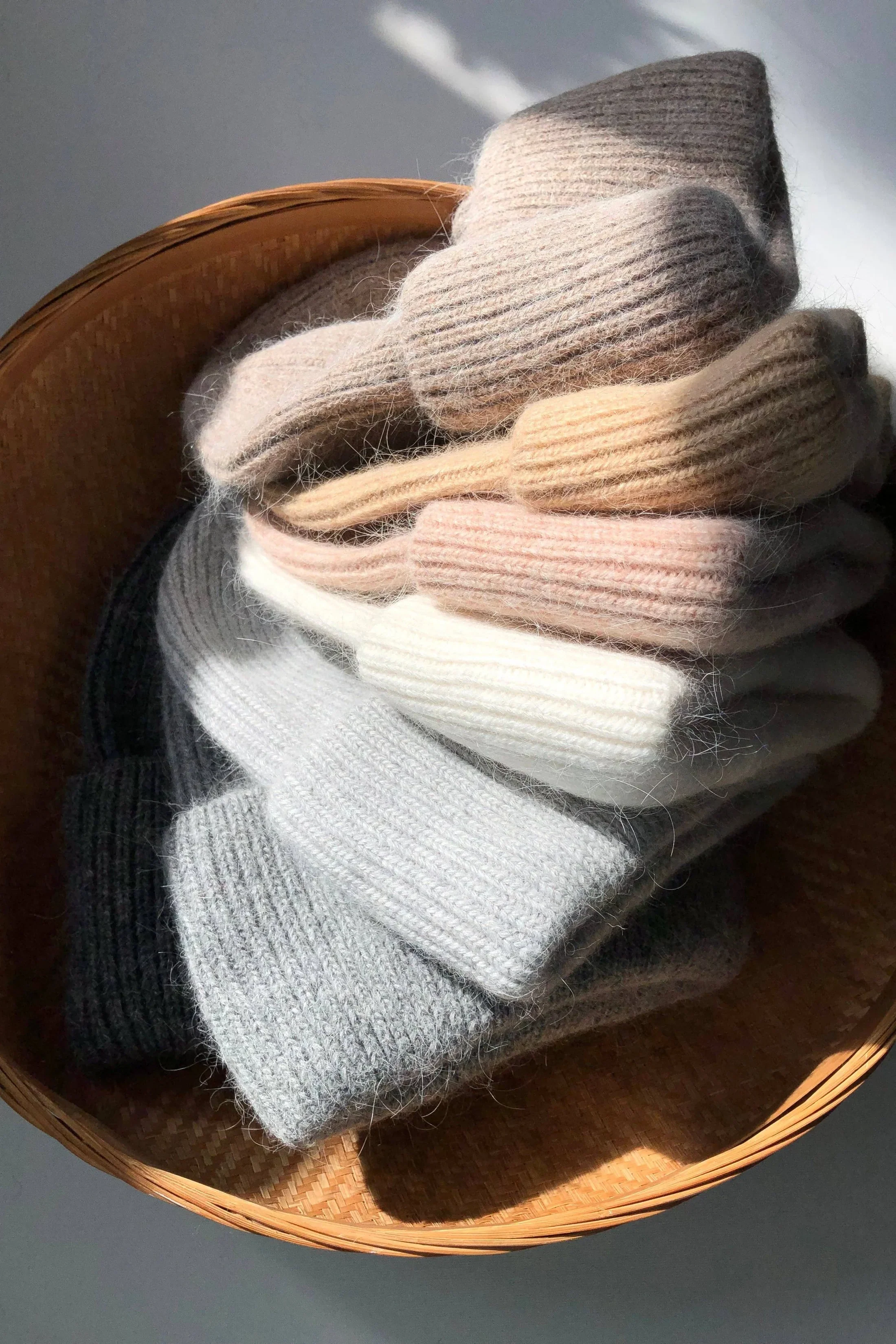 Royal Angora Beanie – White - Image 7