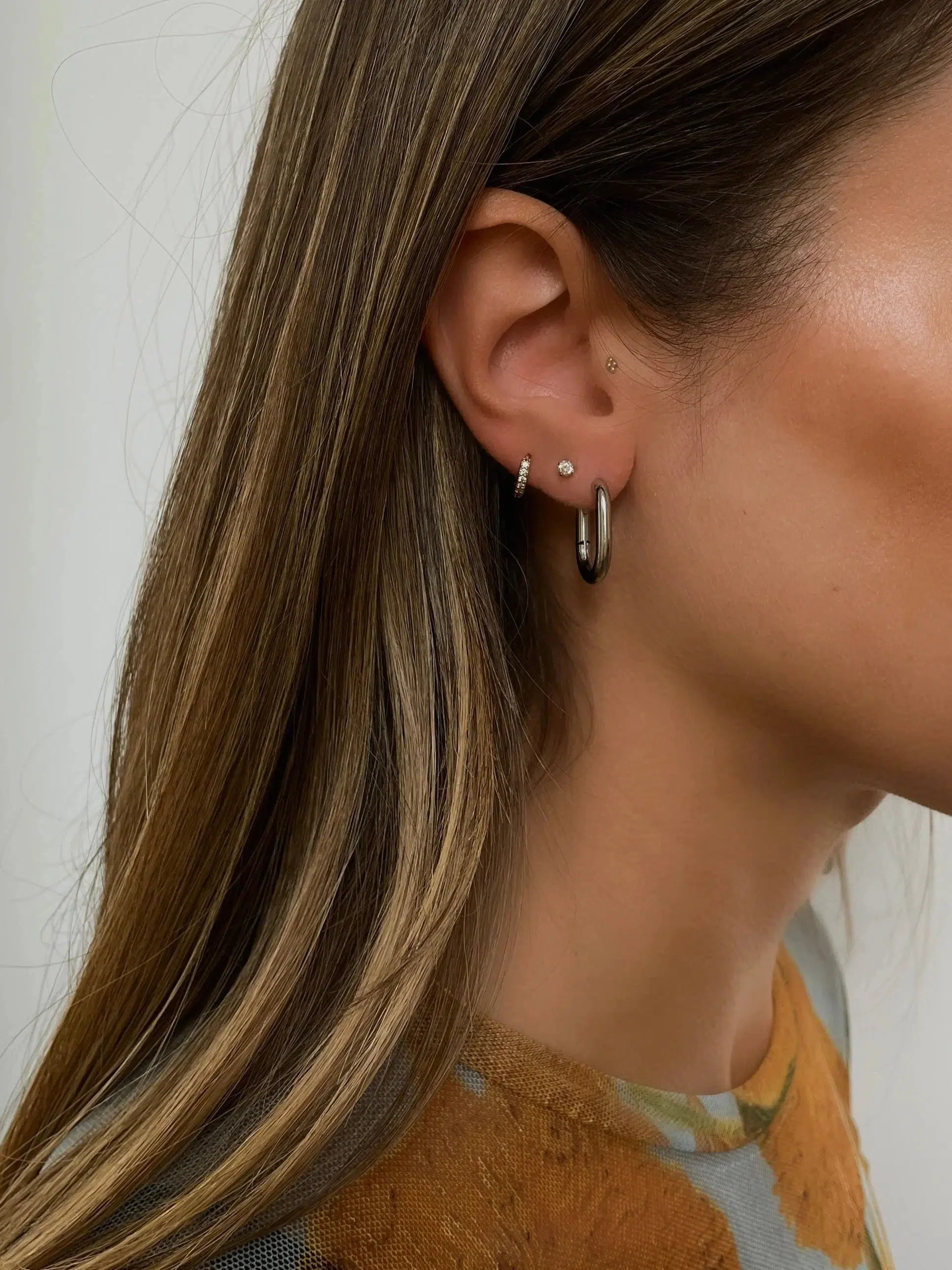Mimi Hoops – Silver - Image 2