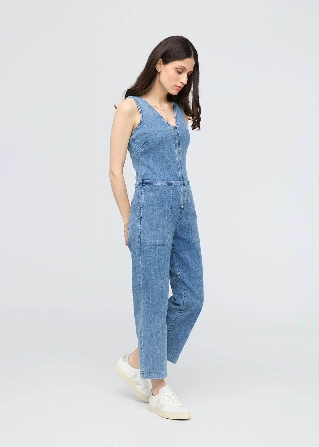 Denim Jumpsuit - Image 3