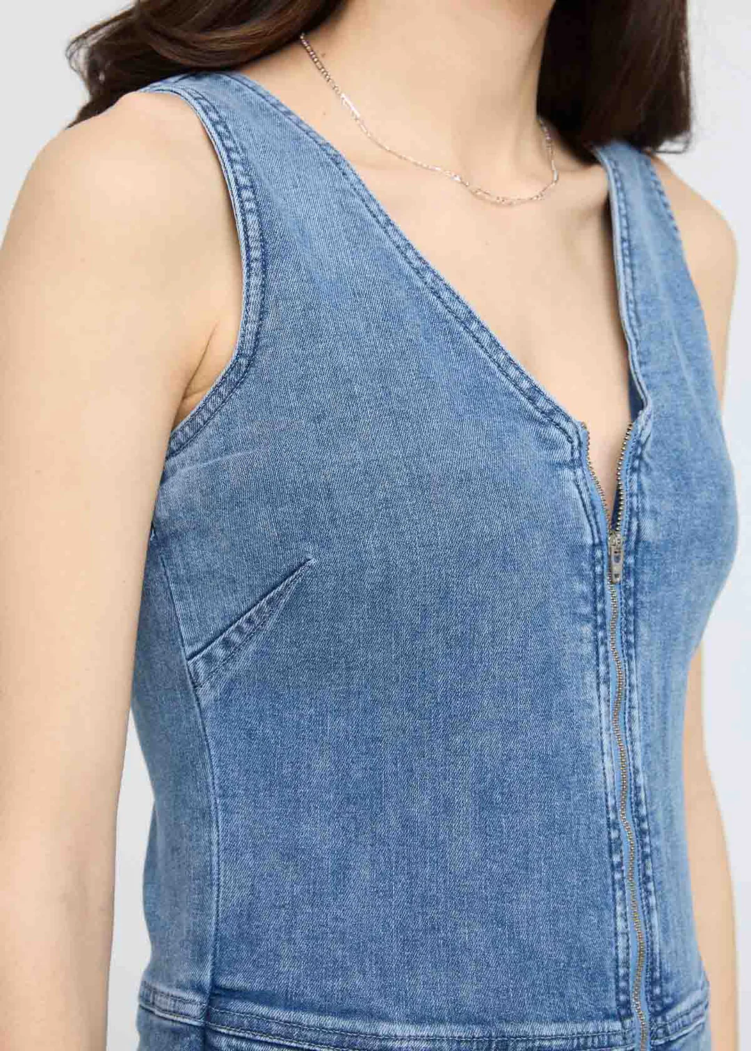 Denim Jumpsuit - Image 5
