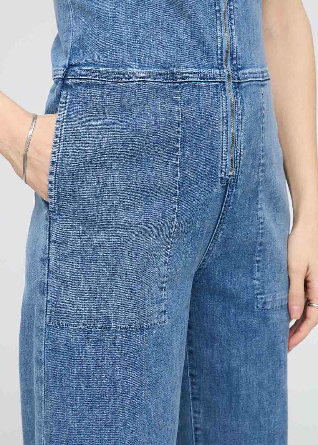 Denim Jumpsuit - Image 6