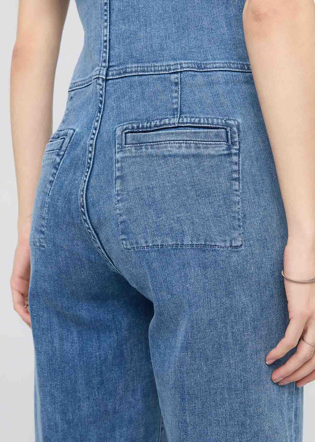 Denim Jumpsuit - Image 7
