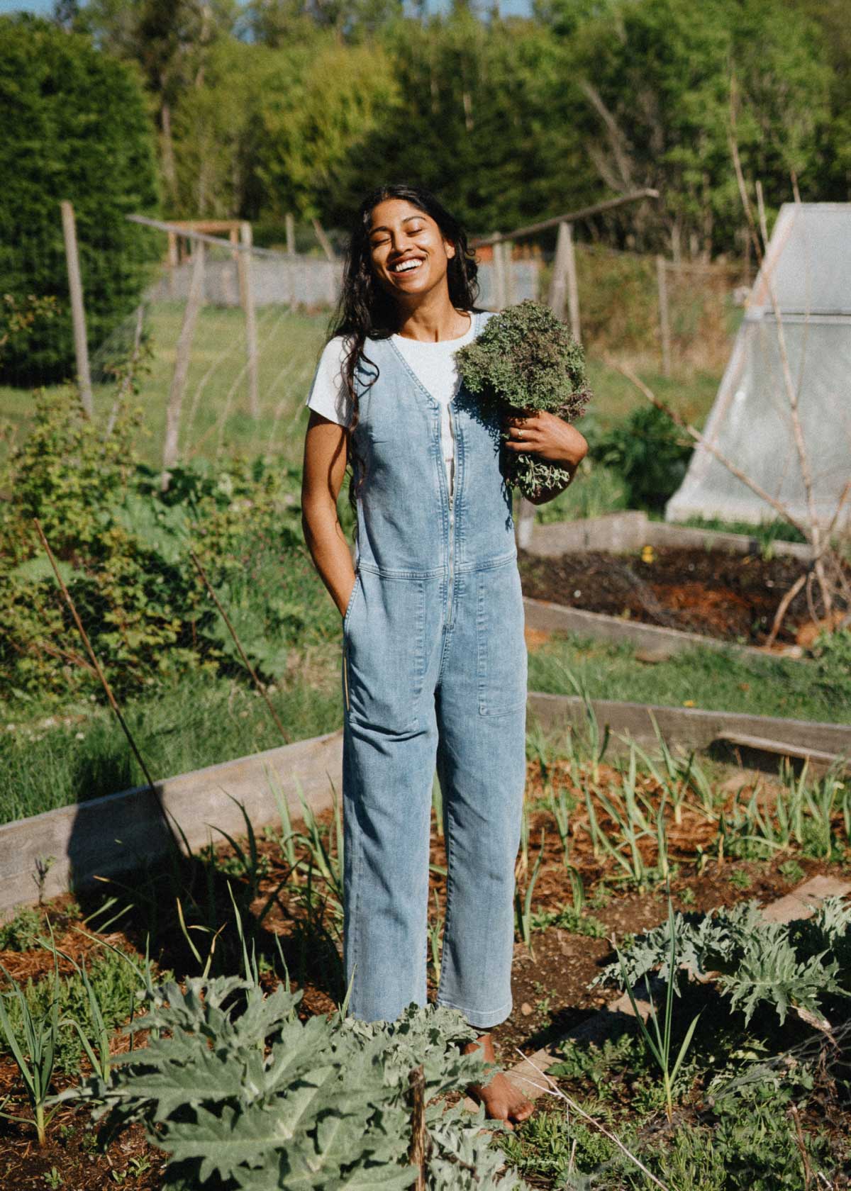 Denim Jumpsuit - Image 9