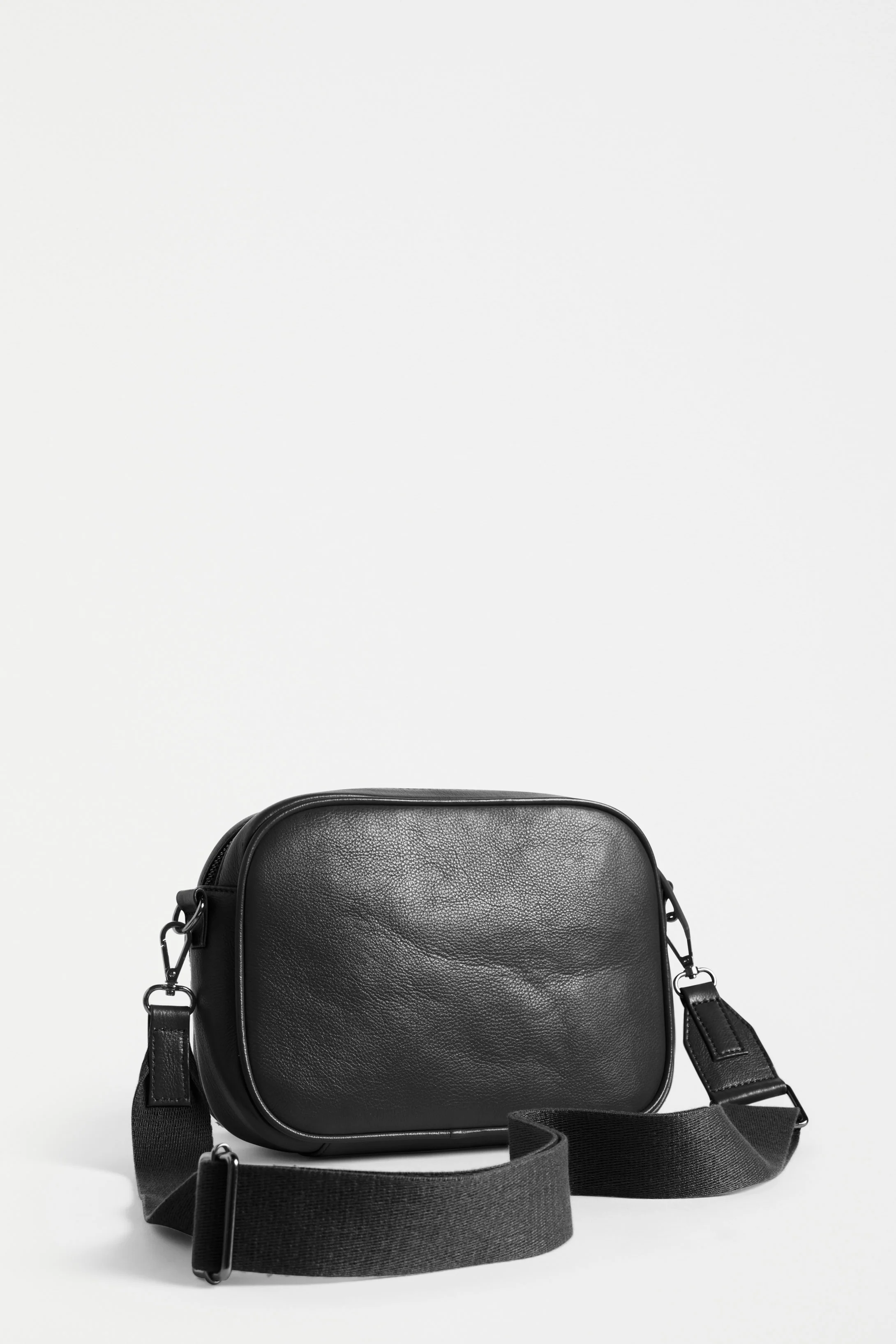 Kassel Leather Crossbody – Bag Black - Image 3