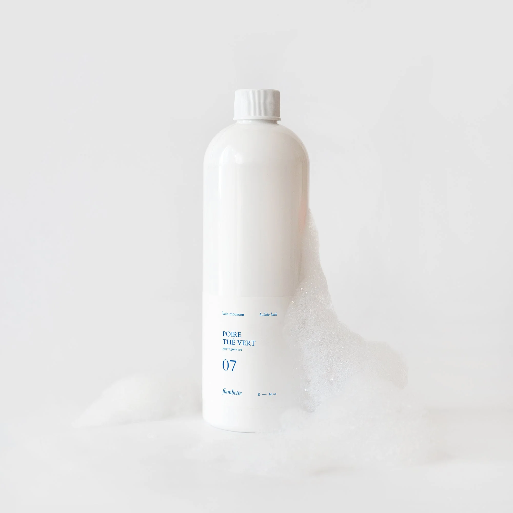 Bubble Bath 16oz – Pear + Green Tea