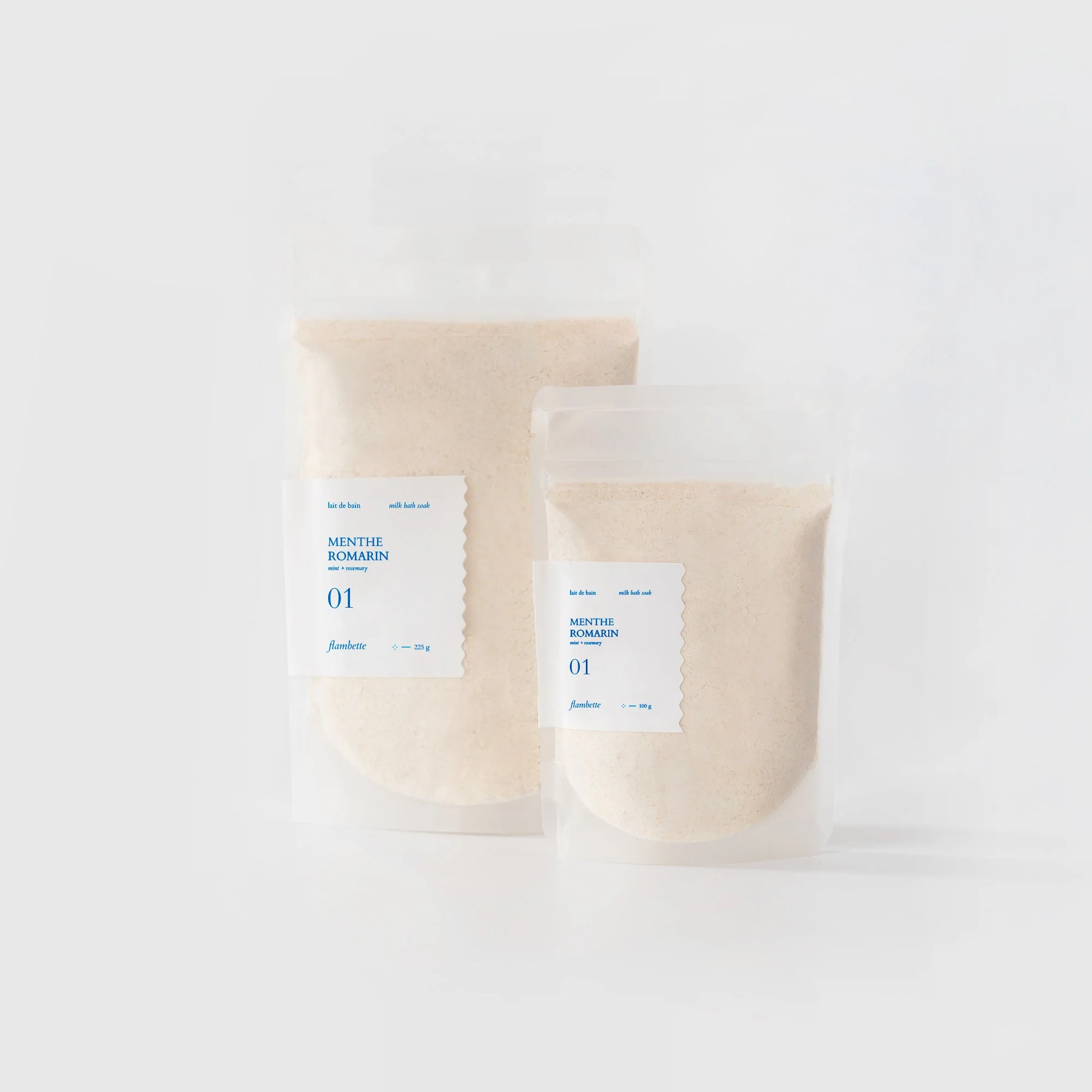 Milk Bath Soak 225g – Rosemary + Mint - Image 2