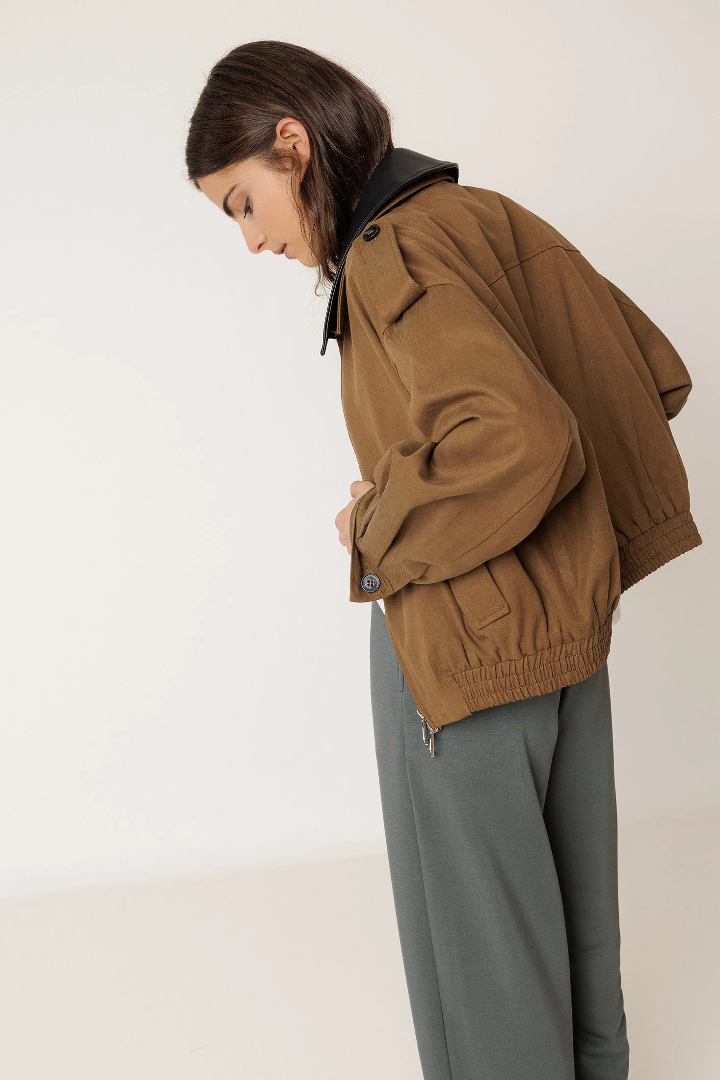 Lyocell Bomber Jacket - Image 3