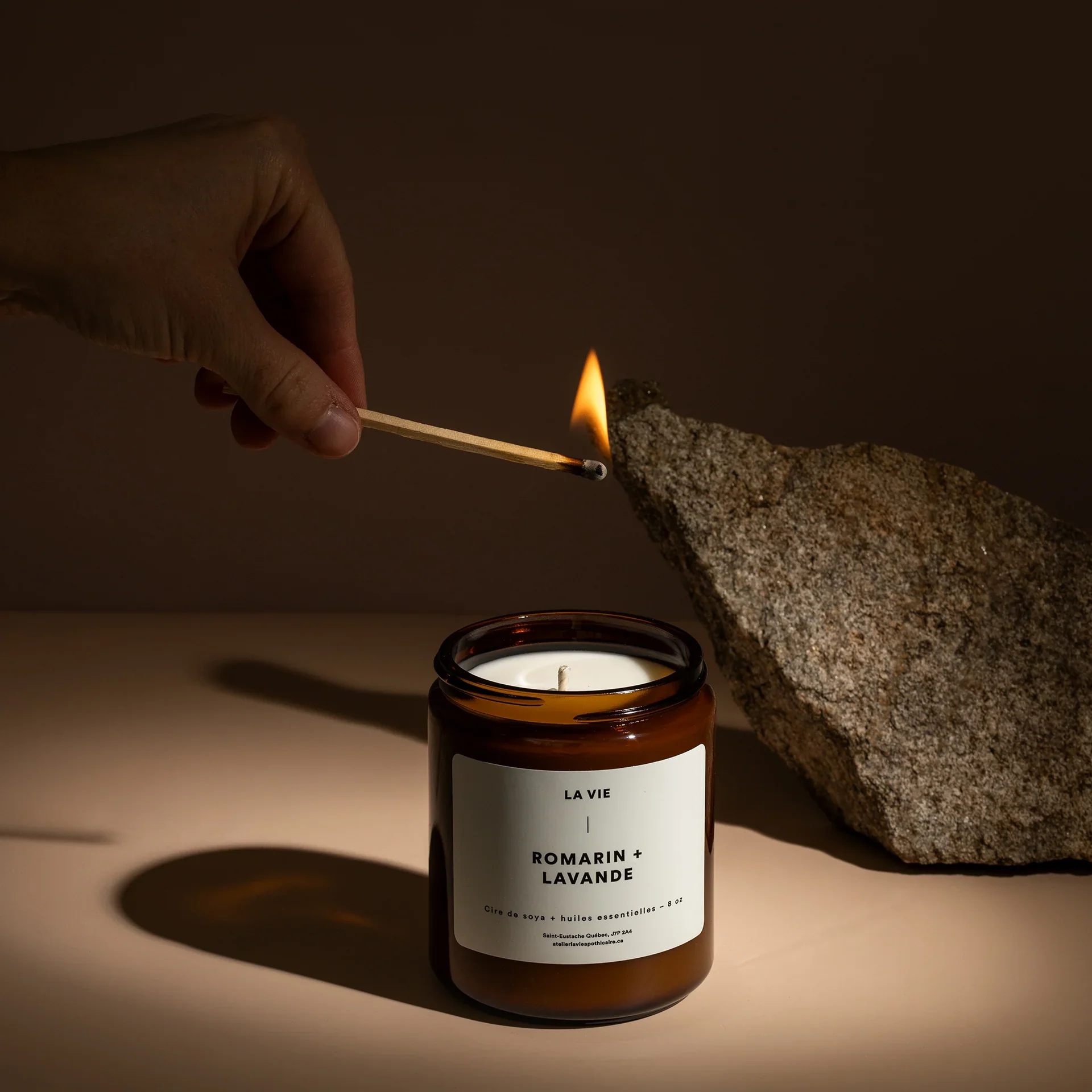 Candle – Rosemary + Lavender - Image 2