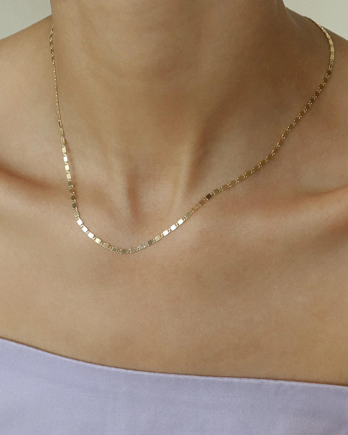 Nostalgia Chain Necklace – Gold - Image 2
