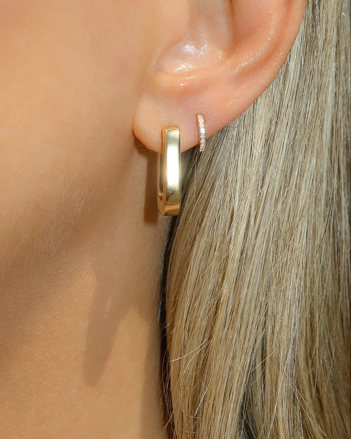 U-Link Hoops – Gold - Image 3