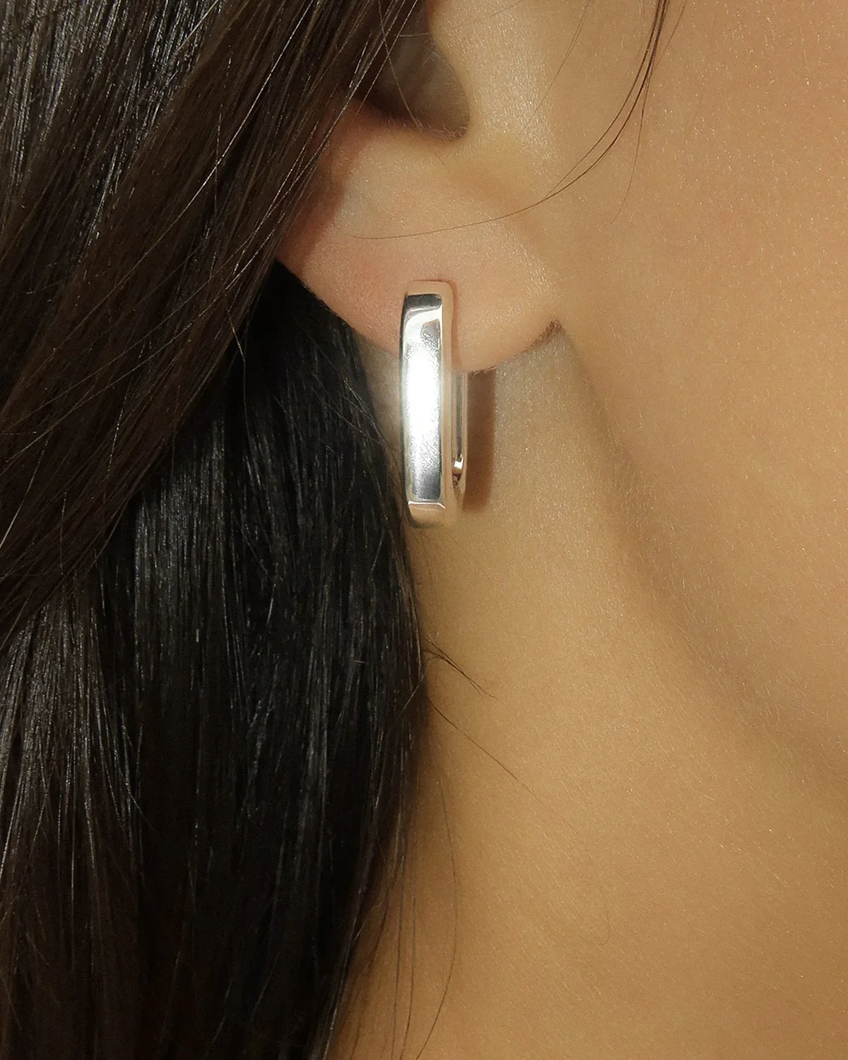 U-Link Hoops – Silver - Image 3