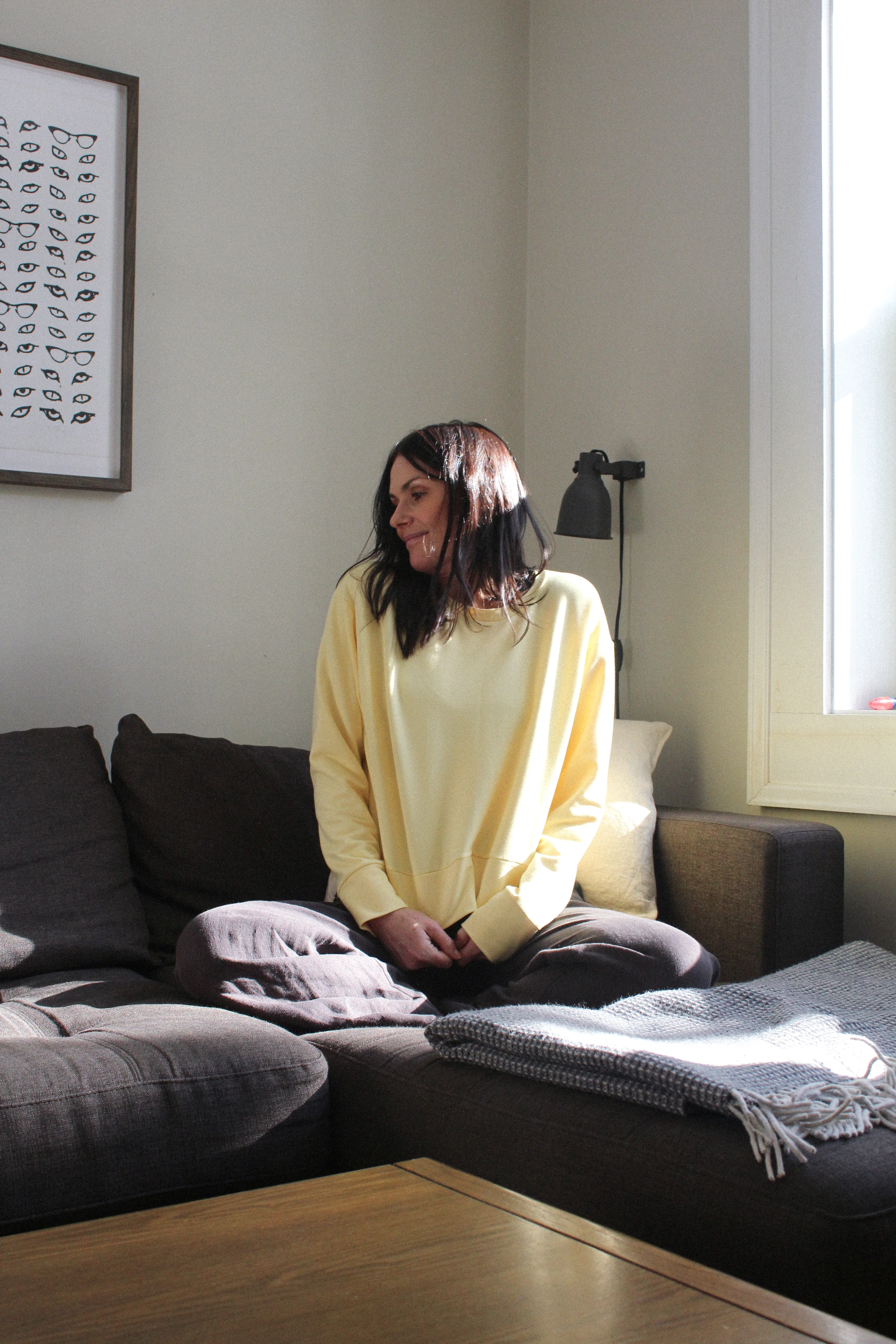 Boyfriend Crop Sweatshirt - Image 6