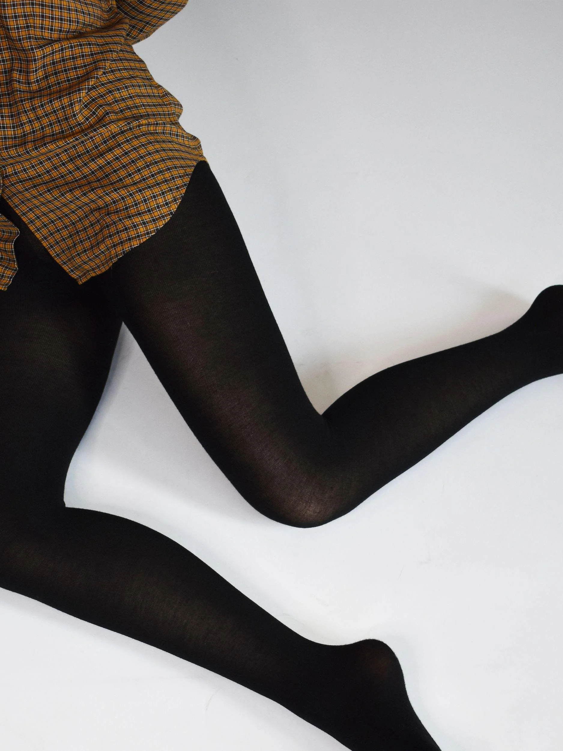 Black Cashmere Tights - Image 4